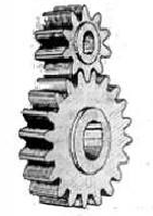 齿轮的种类及名称图例对照